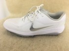 Nike React Vapor 2 Golf Shoes White Lace Women   s Sz 8 5 40 Up Bv1139-100 Low Top