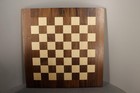 Vintage Drueke 23  X 23  Chess Board Walnut   Birch Playing Board 2 25  Squares