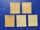 Lebanon 1924 Scott  J6-j10 Mh Postage Due Stamps Of France Surcharged  r31 