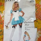 Leg Avenue Enchanted Alice Costume Xl 14-16 Wonderland Halloween