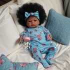 18  Lifelike Reborn Baby Dolls African American Black Biracial Girl Newborn Doll