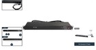 8 Outlet Rack Mount Pdu Power Strip With Surge Protection - 1u Horizontal Design