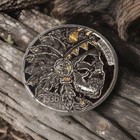 Hobo Nickel  Coins Hand Carved Original As Buffalo Skin Walker By J m Tarantula