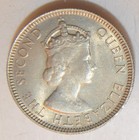 1954 Seychelles 25 Cents