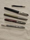 Lot Of Vintage Esterbrook Sheaffer s Wearever Fountain Pen 2556 304 Pens  As Is