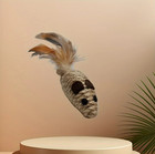 2pcs Sisal Mouse Cat Toys Interactive Plush Chew Play Set Cats Plush Toys - New