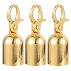  3 Pcs Rope End Stop Guardrail Hook Cord Caps Barrier Hanger Hooks