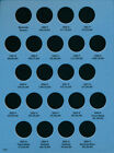 Whitman Blue Coin Folder 9035 Jefferson Nickel  3 1996-2025d  Album book  5 Cent