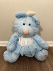 Vintage Puffalump Blue Bear Fisher Price Plush Toy 1986 Romper