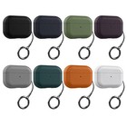 For Airpods Pro 2 1 Airpods 4 3 2 1 Leather Soft Skin Case Full Protective Cover