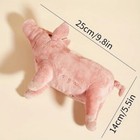 Cute Little Pig Plush Dog Toy- Soft Fabric  Suitable For Medium Sized Dog Breeds