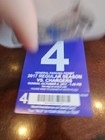Lot Of 5 New York Giants Parking Pass 2017 Season Stub Permit Game Stub Park