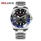 Luxury Mens Watches Stainless Steel Business Waterproof Date Quartz Watch Men Fa