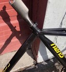 Guru Cron Alu Road Triathlon Time Trial Bike Frame Set 57cm 700c Black Yellow