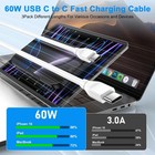 For Iphone 17 16e Fast Charger Cord 10ft  2 Pack 60w Extra Long 10 Ft 10ft 