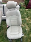 2002 Jeep Liberty Gray Leather Seats And Black Carpet Complete Set Oem-free Ship