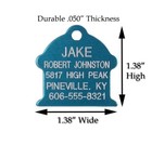 Fireplug Hydrant Pet Id Dog Name Tags Custom Engraved Tag W up 5 Lines Free Ship