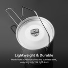 Fire Maple Frost 0 9l Aluminum Camping Pot Detachable Handle