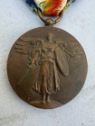 Ww1 Victory Medal 3 Campaign Bars Vintage  Military Memorabilia World War One