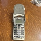 Samsung Sch-3500 Vintage Flip Cell Phone 240kb Black Silver Sprint Used