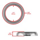 Exhaust Donut Gasket For Polaris Rzr 570 4x4 Efi 2012-2022