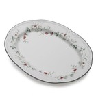 Pfaltzgraff Winterberry Stoneware Serving Platter 14-inch