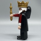 Playmobil Royal King Male Adult Figure Cape Gold Crown Castle Royalty Fairytale