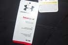 Under Armour Ua Womens Authentic 17  Capris Compression Fit Yoga Black Size Xl
