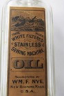 Oil 2oz Bottle William F Nye Sewing Machine Oil W label