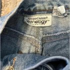 Newport News Jeanology Vintage Lace Up Y2k Jean Size 4 90s