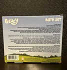 New Bluey Kids Bath Set 4pc Bubble Bath  Body Wash  Bath Bomb   Pouf Ages 3 