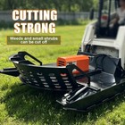 Wolverine Skid Steer Brush Cutter 66   New Hydraulic Mower Brush Hog Attachment