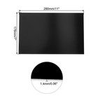12 X Abs Engraving Double Color Sheet 7x11inch Black white