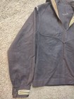 Ww2 Us Navy Sailor Uniform Jumper Uss Isle Royale Wool 36r Top Medical Vtg