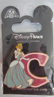 Disney Pin Princess Letter C Cinderella  1 Pin As Shown