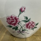 Vintage Vase Porcelain W pink Rose  Made In Japan 4 25    T