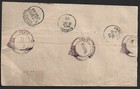 India 1902 Stampless Vpp  value Payable  On Postal Service Cover
