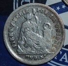 Peru 1 Dinero 1866     b282