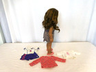 American Girl 18  2008 Pleasant Co  Doll Retired Brown Hair Brown Eyes   Clothes