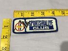 Vintage Ford Mustang Sports Rallye Club Patch Stitched Embroidered Logo Nos New