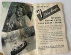  Vintage Original Kodak Senior Six-20   Six-16 Camera Instruction Manual 1930s