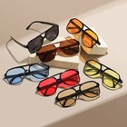 Unisex Sunglasses Vintage Retro Style Pilot Designer Shades Uv400 Black