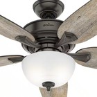 Hunter Channing 54 In Express Indoor Noble Bronze Ceiling Fan W Remote