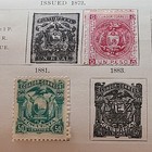 Lot Of 11 Ecuador 1872 1881 1887 Sc 19-22  Hinged 