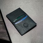 Mens Leather Slim Wallet Rfid Blocking Minimalist Id Holder Credit Card Wallet