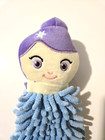 Norwex Kids Pet To Dry Mermaid Hand Towel Cloth With Baclock Microfiber Chenille