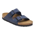 Birkenstock Arizona Birko-flor Leather Comfort Blue Unisex Sandals Size37-45