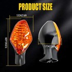 4x Front rear Turn Signal Lights For Honda Nc700s Nc700x Dct 2012-2017 Amber A2