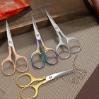 1pc Sewing Scissors Stainless Steel Retro Embroidery Tailor Scissors Dressmaker