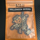 5 11 Tactical Halloween Series Scarecrow Patch logo Patch Hook loop Backing Rare